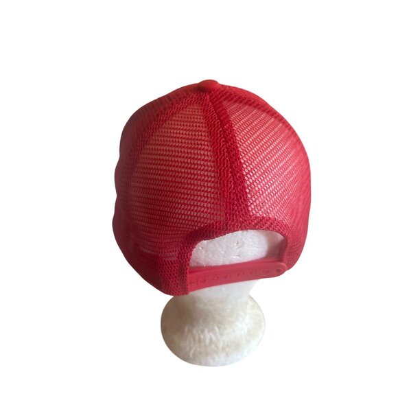 Red Gold Tomatoes Red Trucker Hat Cap Adjustable Snapback - Picture 3 of 6